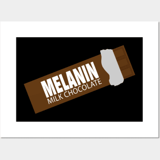 Melanin Milk Chocolate Candy Bar Posters and Art